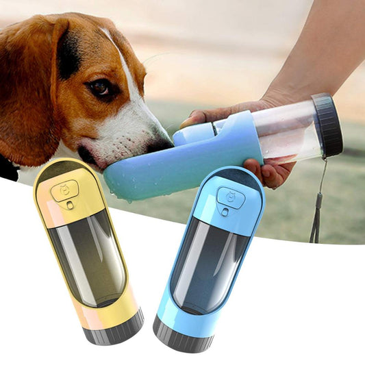 Portable Pet Dog Water Bottle Drinking Bowls For Small Large Dogs